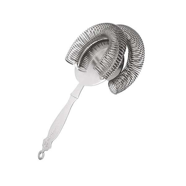 COLINO PER COCKTAIL DOUBLE SPRING - CON DOPPIA MOLLA - IN ACCIAIO INOX