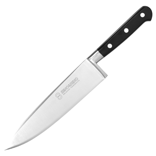 COLTELLO SENO&SENO FORGIATO CUCINA TRINCIANTE cm.25
