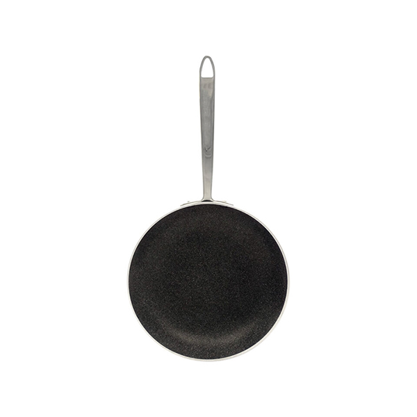 PADELLA ALTA ANTIADERENTE SHARK SKIN AGNELLI1907 1 MANICO cm. 28x6,5 2