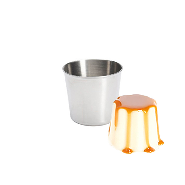 FORMA CREME CARAMEL IN ACCIAIO cm.6,4x6