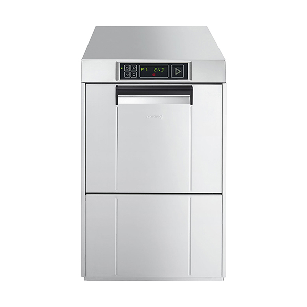 LAVABICCHIERI SMEG NUOVA EASYLINE MOD. SPG415 CESTO 40x40 - CON DOSATORI INTEGRATI E ADDOLCITORE AUTOMATICO