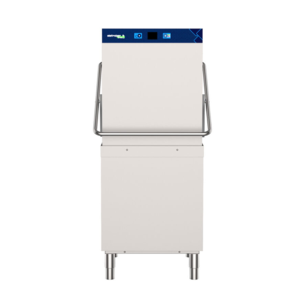 LAVASTOVIGLIE A CAPOT ELETTROBAR CESTO 50x50 mod.. RIVER 483CDE DIM. mm.633x750x159H - TRIFASE 400V POT. 10,2 kW.
