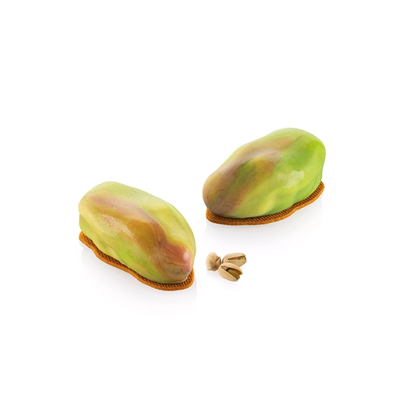 FORMA PISTACCHIO DA 6 PROFESSIONALE IN SILICONE cm. 9,9x5,6x4