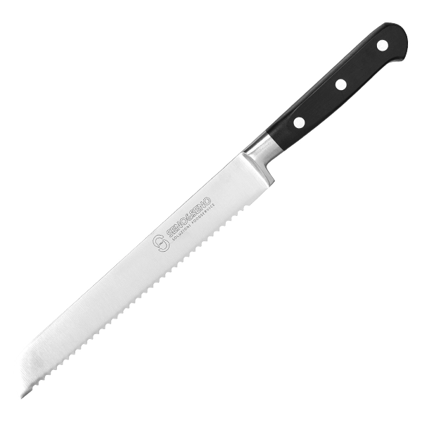 COLTELLO SENO&SENO FORGIATO PANE SEGHETTATO cm.20