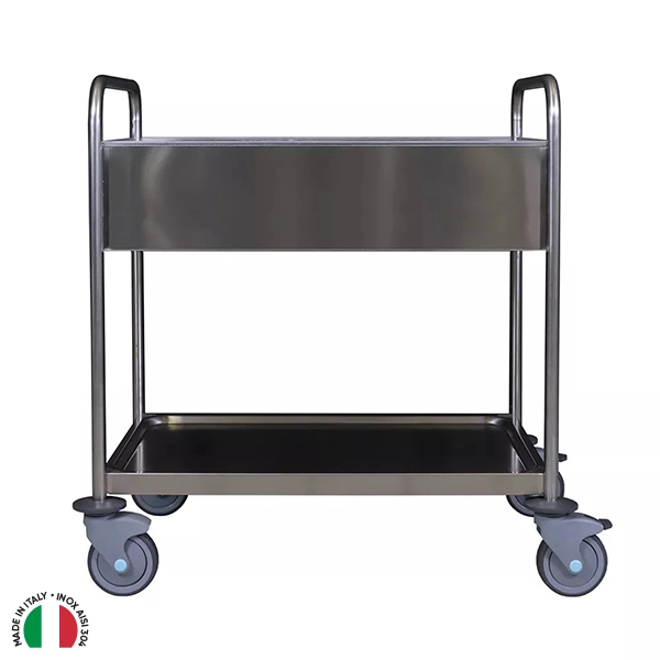 CARRELLO INOX TIPO 