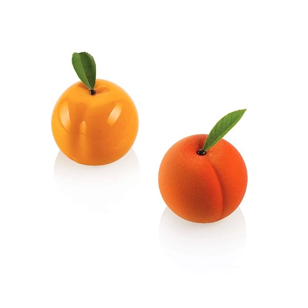 FORMA ALBICOCCA DA 6 PROFESSIONALE IN SILICONE cm. diam. 6,2x5,2