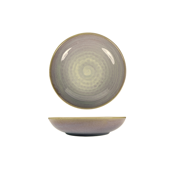 PIATTO FONDO COUPE NUAGES PURPLE cm. 23