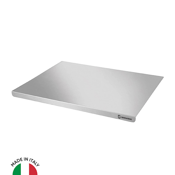 TAGLIERE SPIANATOIA IN ACCIAIO INOX cm.50X40X2