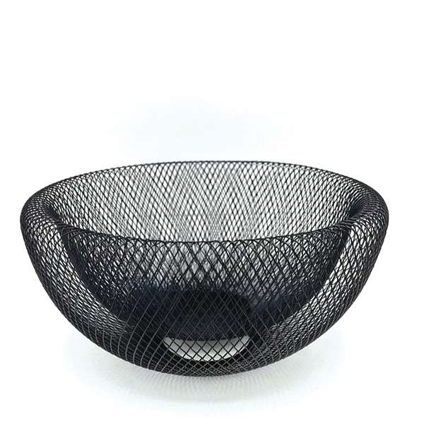 CESTA ALTA A RETE COLOR CARBONE CALEIDO