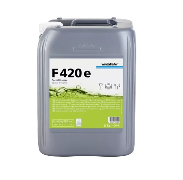 TANICA DETERGENTE WINTERHALTER F420e PER BICCHIERI lt.9,8 kg.12 UN 3H1UN 1824, (IDROSSIDO DI SODIO IN SOLUZIONE), 8, II, (E) - quantità non superiori ai limiti di esenzione prescritti al 1.1.3.6