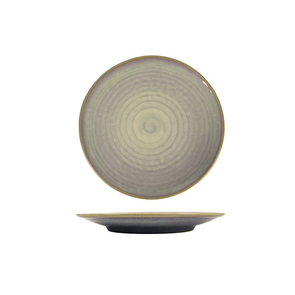 PIATTO PIANO COUPE NUAGES PURPLE cm. 28