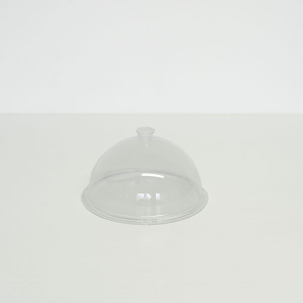 CAMPANA PER ALZATA DOLCI TRASPARENTE diam. cm. 23X13