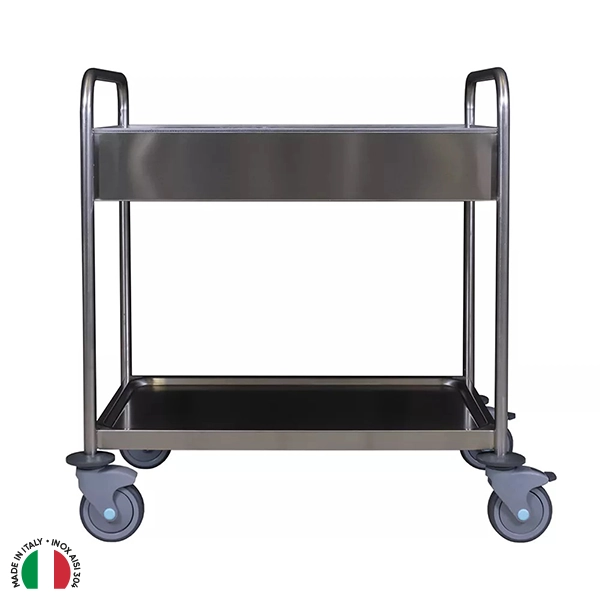 CARRELLO INOX TIPO 